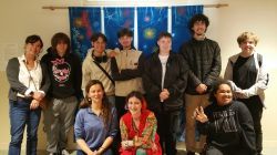 Inauguration du projet Cyanotype avec les TSERI au LP Zola