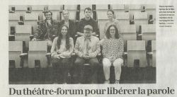 Les secondes du LP Zola au thtre-forum