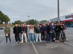 Les 3PM du LP Zola d�couvrent les m�tiers de l'Intermarch�