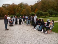 La classe de 1 AGORA visite le château de Trevarez
