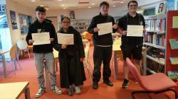 Remise des diplmes du DNB 2025 au LP Zola