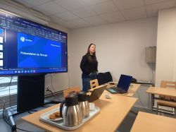 Une nouvelle intervention de GEODIS Distribution & Express Lorient au lyc�e �mile Zola !