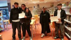 Remise des diplmes du DNB 2025 au LP Zola